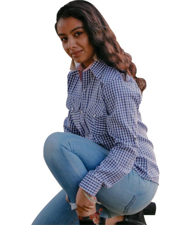 BLUSA CUADRADA BROCHE