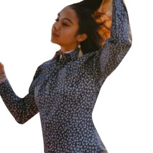 BLUSA MEZCLILLA
