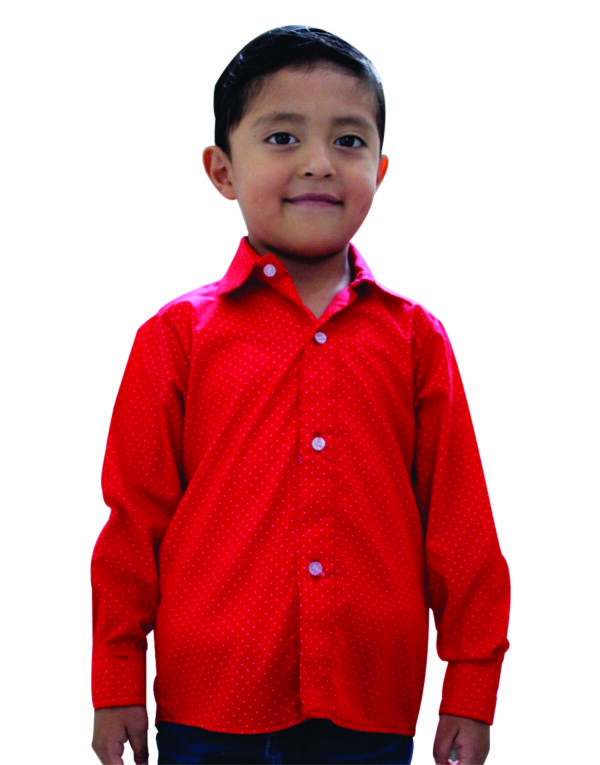 Camisa Puntos Niño